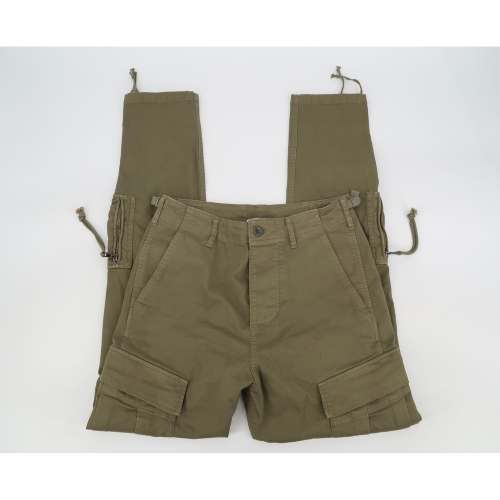 John Elliott Twill Tactical Cargo Pants Mens Small Size 1 Green Military Utility